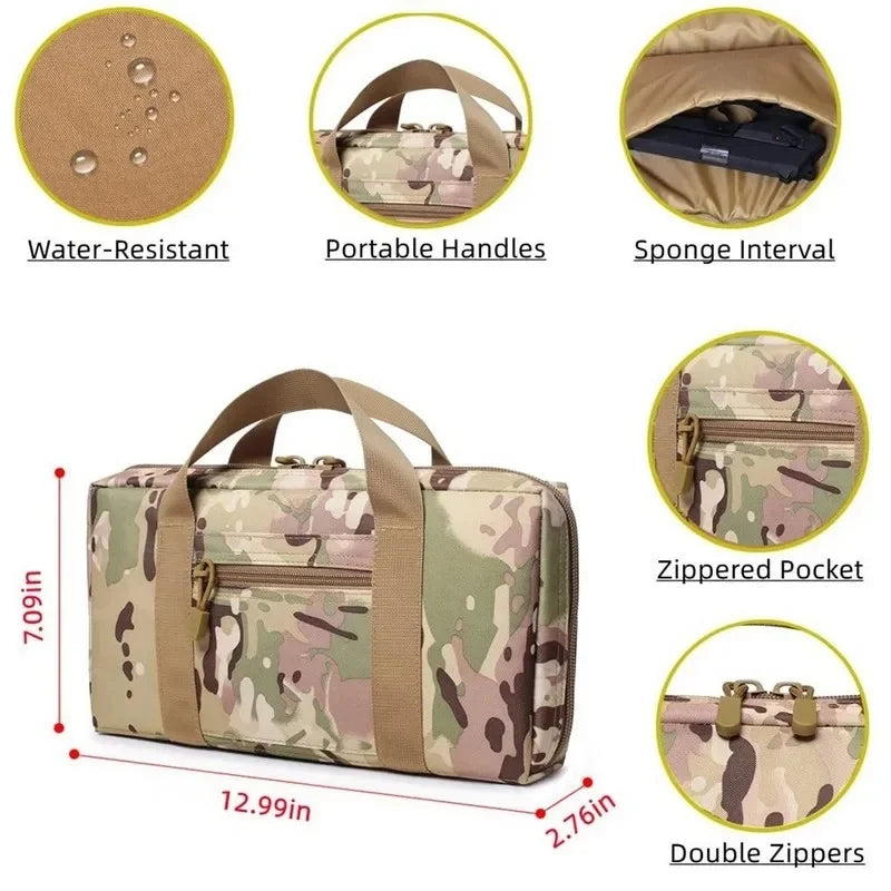 Tactical Handbag Bag Pouch EDC IFAK Bag Pouch Storage Tool Bag Pouch Outdoor Field Portable Accessory Bag