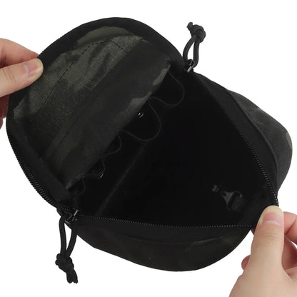 Tactical MOLLE Pouch Double Zipper Outdoor Sports Hunting Flashlight Emergency Tools Storage Pouch Airsoft Vest Waist Belt Gear