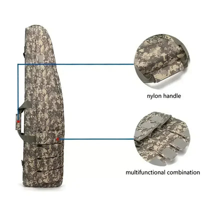 70 98 118 Tactical Waterproof Heavy Duty Gear Long Gun Bag Hunting Holster Airsoft Accessories Molle Sniper Rifle Scope Gun Case