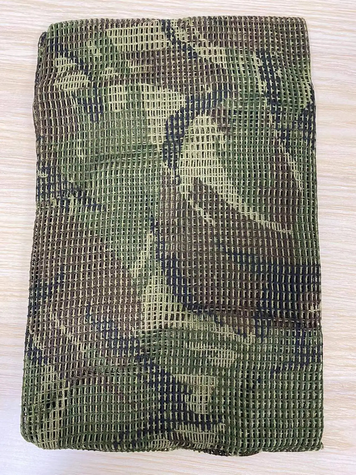 Camouflage mesh scarf sniper veil camouflage mesh face scarf veil head wrap suitable for outdoor camping hiking hunting shooting