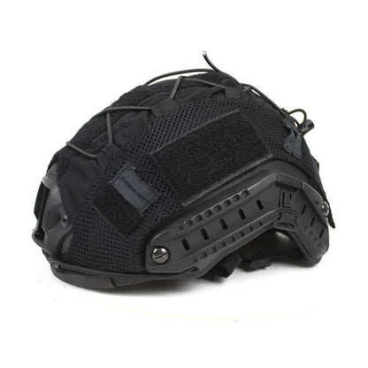 Tactical Helmet Cover Fast Helmet Multi-Camo Helmet Cover for Airsoft Helmet Paintball CS Wargame Sport Hunting Shooting Gear