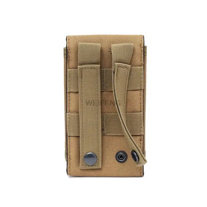 Molle Cell Phone Pouch Wallet Cigarette Pouch Storage Purse Mobile Phone Bag Outdoor Hunting Tool Accessories Pocket
