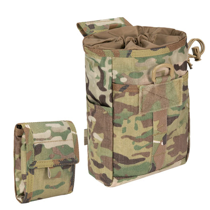 EXCELLENT ELITE SPANKER Outdoor Molle Folding Dump Drop Pouch Recycling Bag Garbage Bags Tactical Equipment Storage Bag