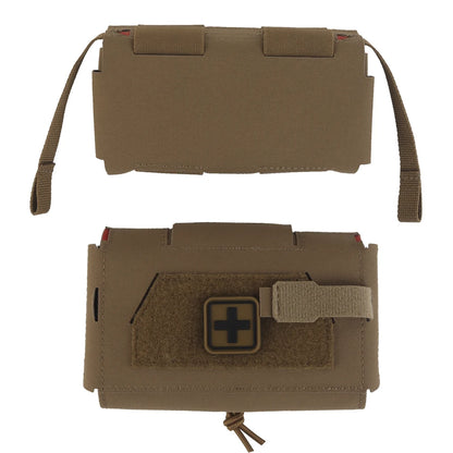 Compact Trauma Pouch V3 Tactical Molle Medical Bag MD2 IFAK Pouch For Airsoft Hunting Plate Carrier Waist Belt Gear