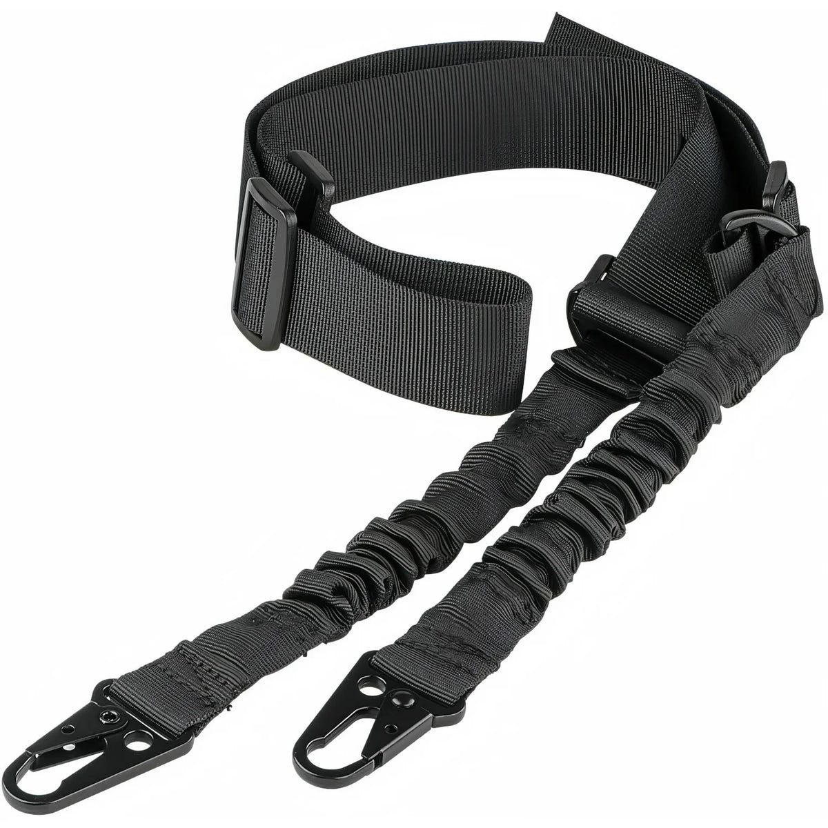 2 Points Tactical Sling Adjustable Shoulder Strap with QD Buckle Outdoor Hunting Camping Accessory