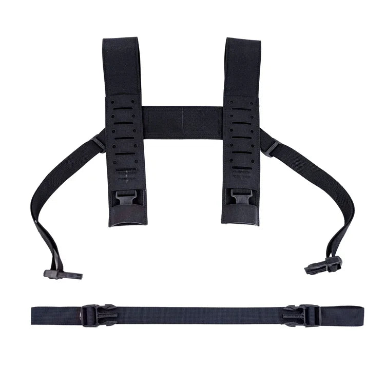SS Fat Strap MK4 Laser Cut H-Strap Tactical Multicam Chest Strap Gear Airsoft Chest Rig MK4 MK5 34A Chest Hanging Shoulder Strap