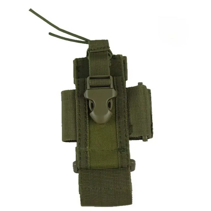 Tactical Walkie Talkie Holder Bag Molle Radio Pouch Nylon Waist Pack Pocket Pendant Pouch Hunting Accessories
