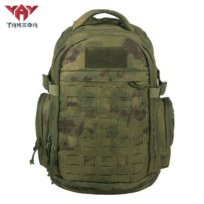 YAKEDA Tactical Backpack Camouflage Sports Outdoor Bag Large Capacity Travel Hiking Camping Rucksack