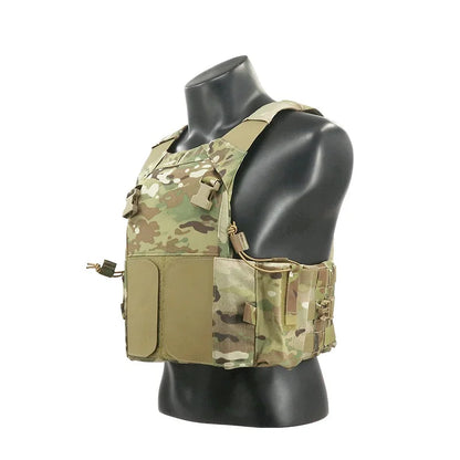 New LVMBAV Tactical Vest Lightweight Modular Imported Molle Front Hanging Plate Combat Vest