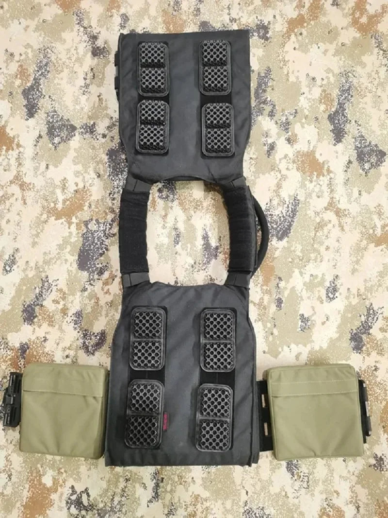 Outdoor Training Vest With Polymer Breathable Elastic Pad
