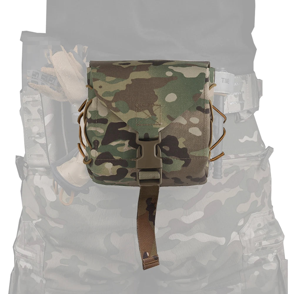 ARC Tactical Bag Large Capacity MOLLE Utility Pouch 5.56 7.62 40MM SAW 200RND PMAG D60 Mag Pouch Airsoft Hunting Accessory