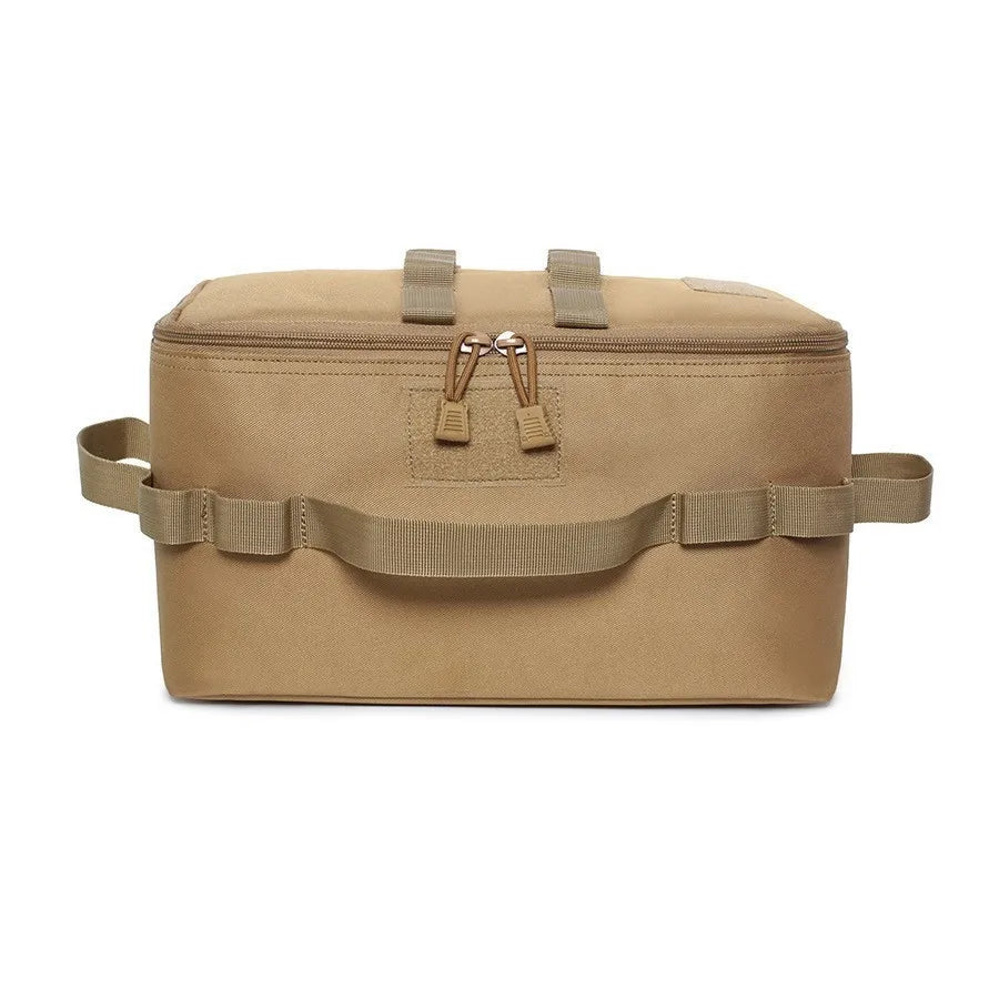 Tactical Hunting Ammo Pouch  Outdoor Camping Gas Canister Storage Bag Gas Tank Picnic Cookware Set Storage Pouch