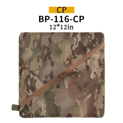Mesh Pouch Outdoor Travel Sundries Net Bag Organize Accessories MOLLE Camping Utility Admin Pocket