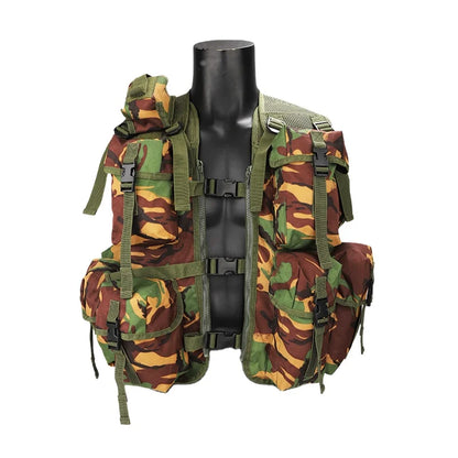 Tactical Vest Gear Woodland Digital Camouflage Plate Carrier Mesh Gilet Training Chest Rig Tactical Vest