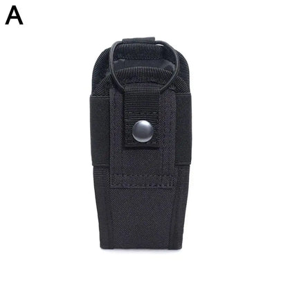 Tactical Radio Holder Molle Radio Pouch Case Heavy Duty Radios Holster Bag for Two Ways Walkie Talkies Baofeng Hunting Equipment