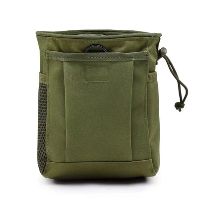 Outdoor Molle Drawstring Magazine Dump Pouch Adjustable Utility Belt Fanny Hip Holster Bag Outdoor Ammo Storage Pack
