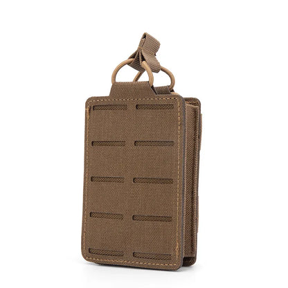 Outdoor MOLLE 5.56 Single Mag Pouch for M4 M16 Magazines Holder Open-Top Mag Carrier Multi-functional Accessory Bag