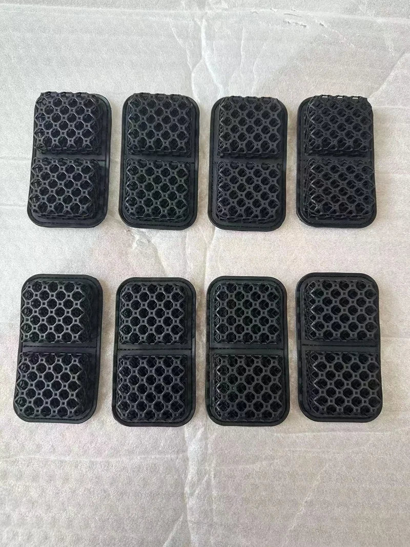 Outdoor Sports Grid Stress Reducing High Elasticity Lattice Vest Breathable Pad