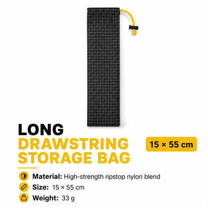 Ultralight Dyneema Ripstop Drawstring Bag Portable Outdoor Storage Pouch Camping Hiking Fishing Gear Organizer Accessories Bag