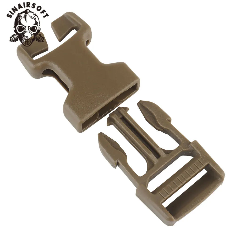 2pcs SRB Side Release Buckle Quick Release Tactical Buckle for MOLLE PALS Webbing Chest Rig Hunting Vest Accessories SINAIRSOFT