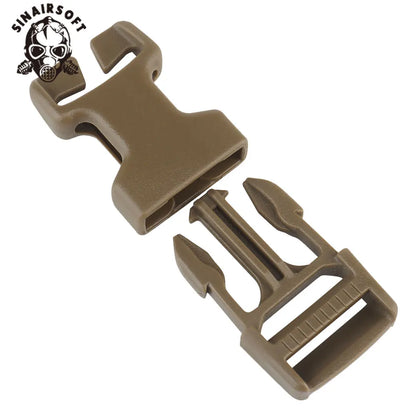 2pcs SRB Side Release Buckle Quick Release Tactical Buckle for MOLLE PALS Webbing Chest Rig Hunting Vest Accessories SINAIRSOFT