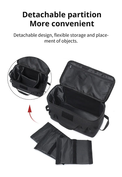 Tactical Hunting Ammo Pouch  Outdoor Camping Gas Canister Storage Bag Gas Tank Picnic Cookware Set Storage Pouch