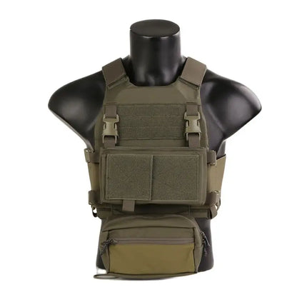 Emersongear Hunting Vest W/For MK Chest Rig Set Body Armor Hunting Plate Carrier Combat Protective Guard Gear Nylon