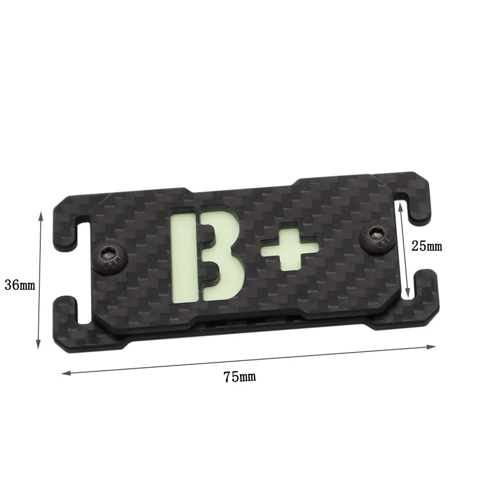 Tactical Light Marker Glow In Dark Patch Molle Luminous Marker Safety Signal Luminous Panel For Backpack Vest Plate Carrier