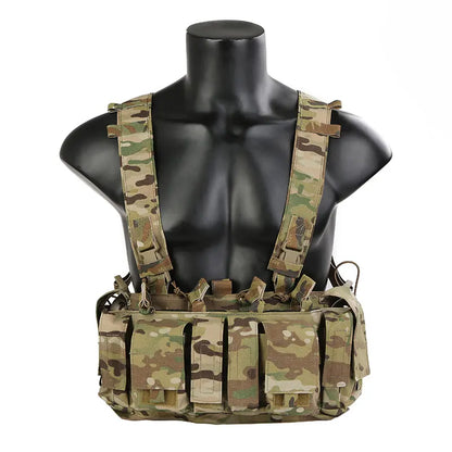 Emersongear For MF Style Tactical Chest Rig 556 762 UW Gen IV Hunting Vest Harness Split Front Carrier Camping Hiking EM7329