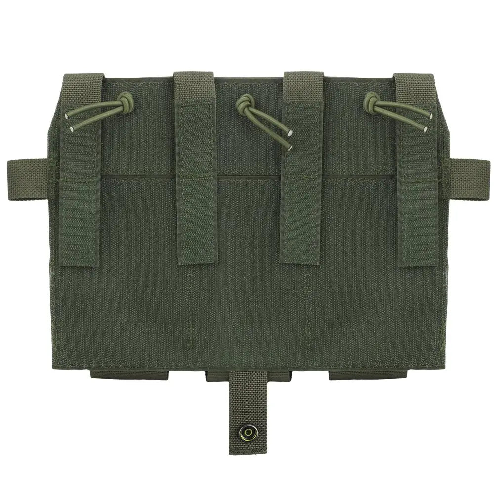 OPHIDIAN Tac 556 Magazine Pouch Molle Hunting Vest SPC JPC Plate Carrier Front Panel Triple M4 Mag Holder Bag Paintball Airsoft