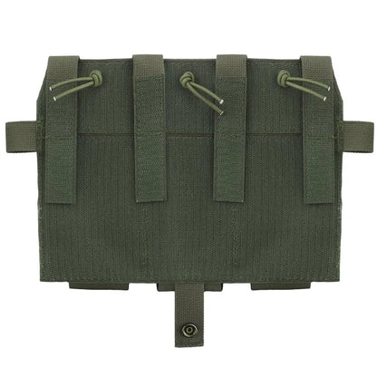 OPHIDIAN Tac 556 Magazine Pouch Molle Hunting Vest SPC JPC Plate Carrier Front Panel Triple M4 Mag Holder Bag Paintball Airsoft
