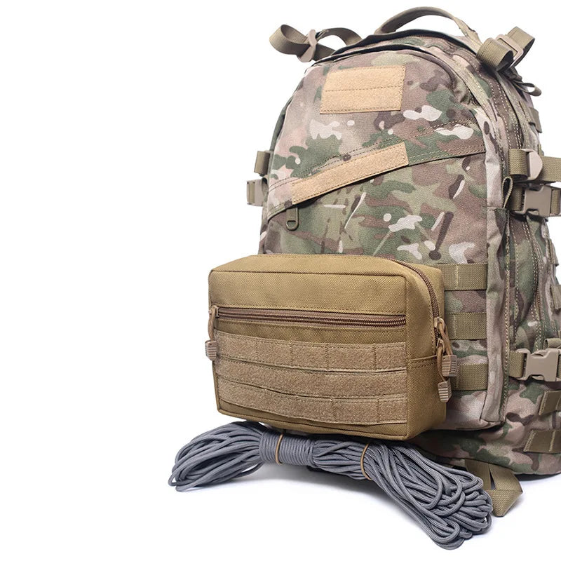 Outdoor Sports Molle EDC Pouch Dump Drop Pouches Airsoft Hiking Camping Hunting Accessories Organizer D3 Chest Rig MK3 Vest Bag