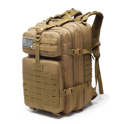 Oxford 50L1000D Nylon Waterproof Camping Travel Fishing Hunting Bag Outdoor Military Tactical Sports Backpack