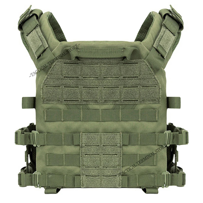 Plate Carrier Tactical Vest Comfortable Quick Release On/Off Hunting Cummerbund Fast Adjust Multi-size Airsoft Molle Gear