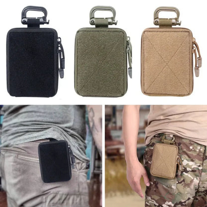 Outdoor Medical Organizer Small Molle Pouch Utility Wallet EDC Tool Bag EMT Camping Hiking Hunting Accessories Waist Pack Bags