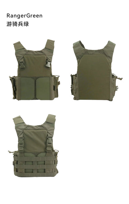 New LVMBAV Tactical Vest Lightweight Modular Imported Molle Front Hanging Plate Combat Vest