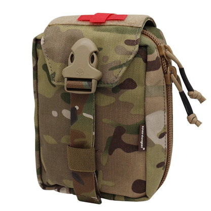 Emersongear Tactical MOLLE First Aid Kit Pouch Medical Carrier EMT IFAK Survival Bag W/ Zipper Multicam Molle Tool Pouch