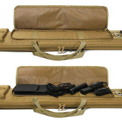 Molle System Gun Bags, Tactical Rifle Case, Shooting Carry, Outdoor Handbags for Hunting Accessories