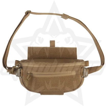 OphidianTac Dual-Purpose Drop Bag Multifunctional Fanny Pocket Hunting Tourniquet Medical Tools Storage Bag Vest Chest Rig