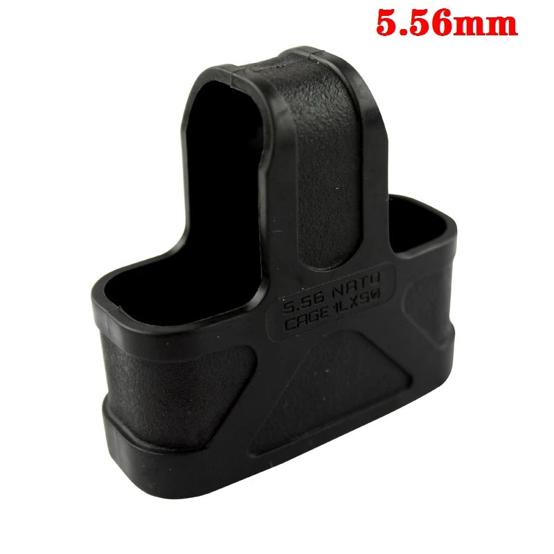Tactical 9mm 7.62 5.56 Magazine Pouch Rubber Holster Rifle Pistol Mag Glove Sleeve Cover for M4 M16 AR15 AK 47 Mag Holder