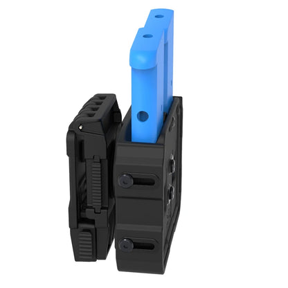 360° Rotating Universal Double Magazine Pouch for Glock, Sig Sauer, S&W, Beretta, Browning, Taurus, H&K, Springfield, Ruger Maga