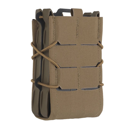 Hunting 5.56 7.62 Magazine Pouch Universal M4 AK AR15 Combination Double Mag Pouch for Airsoft Tactical Vest  Molle Waist Belt