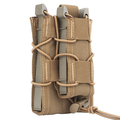 OPHIDANTAC 9MM 5.56 Magazine Pouches Tactical AK AR M4 AR15 Single Magazine Bag Rifle Molle Mag Holster Pouch Hunting
