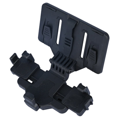 Latest Version Tactical Molle Phone Holder for Vest, Molle Phone Chest Mount Holder for Screen Size 6.0"-6.7&7.7"，Quick Release