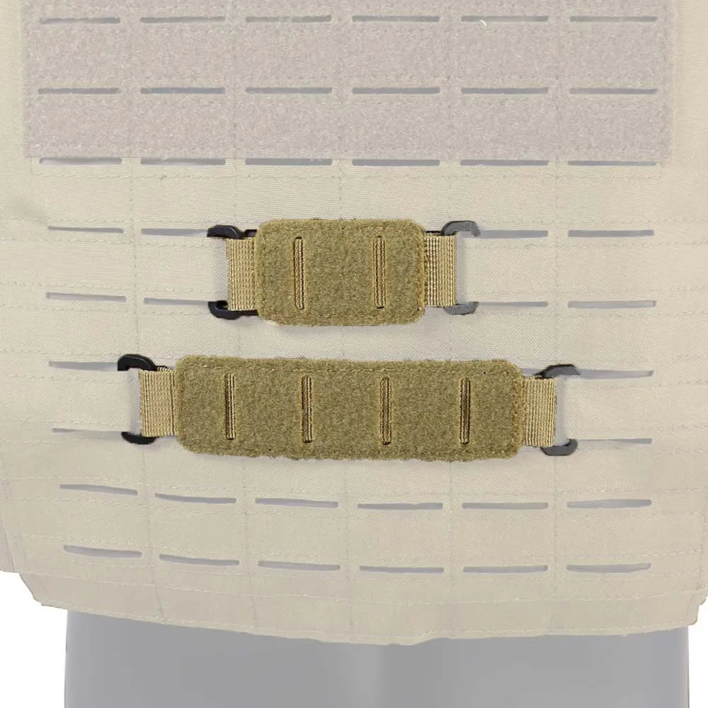MOLLE Hook-and-Loop Patch Panel Tactical Velcro Attachment Strips for Vest/Backpack