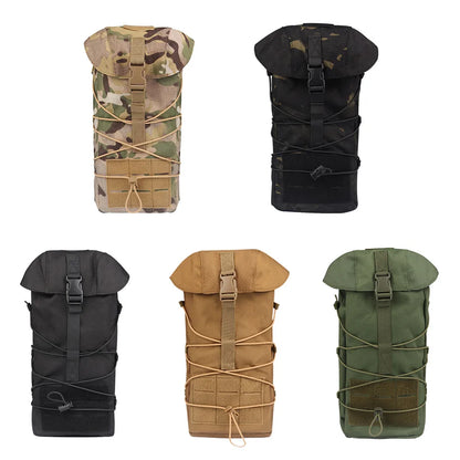 Tactical Vest Waist Bag Double Mag Pouch Adjustable Lightweight Outdoor Hiking Clothing and Sundries Storage Fanny Pack Backpack