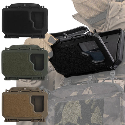 Tactical MOLLE Phone Case Mobile Phone Universal Phone Holder Map Navigation Airsoft Paintball Vest Equipment Hunting Accessory