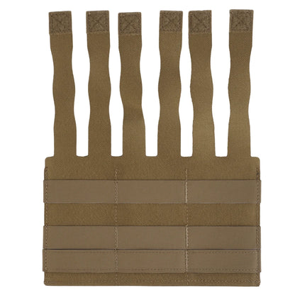 Tactical Lightweight Elastic Triple Mag Pouch 5.56/7.62mm Hunting CS Wargame Molle System Accessories Waist Bag Holster