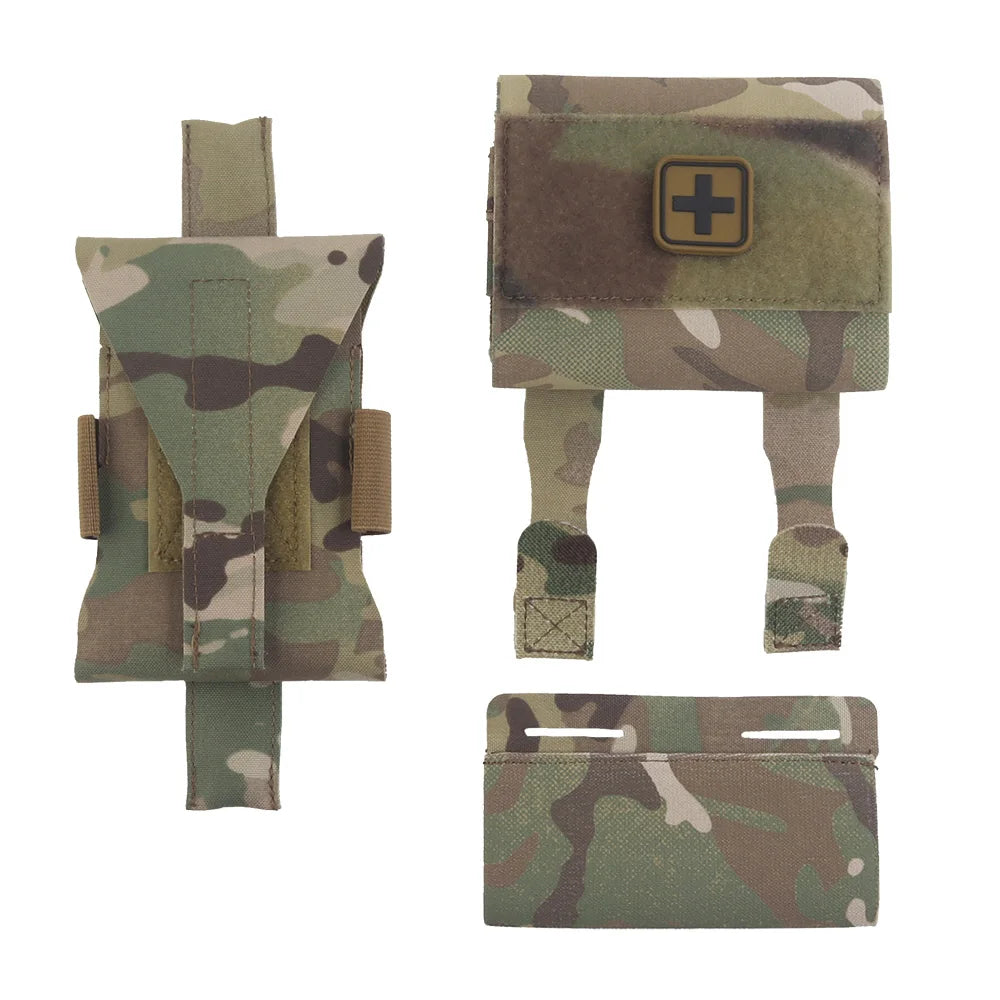 Micro Trauma First Aid Kit Tactical Molle IFAK Pouch Outdoor Camping Hunting Fishing Trauma Survival Kit Emergency Waist Bag