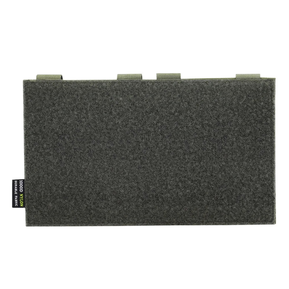 Tactical Vest Patch Molle Adapter Panel Hook&Loop Converter Mounting Placard Badge Patches EDC Tool Bag
